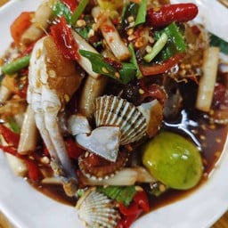 เหลาปูม้าหอยแครง