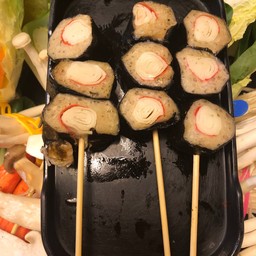 จ๊อไก่ห่อส่าหร่าย