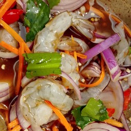 ยำกุ้งสด