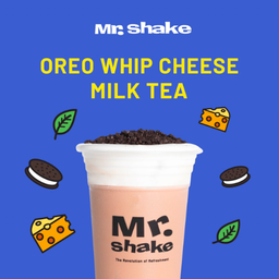 ชานมโอรีโอวิปชีส Oreo Whipped Cheese Milk Tea