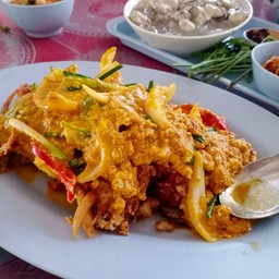 ปูนิ่มผัดผงกะหรี่