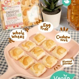แป้งฟูฟู - คุ้กกี้สิงคโปร์ แป้งโฮลวีต Whole Wheat Singapore Cookies