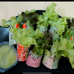 MaMaMade สลัดโรล,สลัดผัก,ผักสด,ก๋วยเตี๋ยวบก (ตลาดนัด สวทช.) ตลาดนัด สวทช