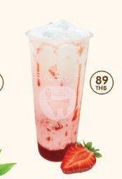 นมสดสตอเบอรี่