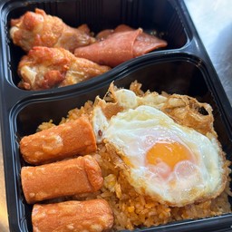 ข้าวผัดอเมริกัน เด็กอ้วน
