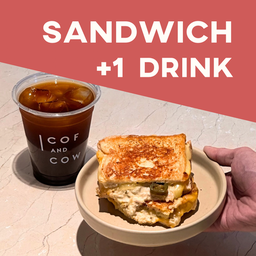 เซ็ตแซนวิส+เครื่องดื่ม | SANDWICH + 1 DRINK