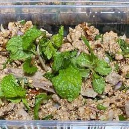 [อร่อยซ่ากับโค้ก] ลาบ Larb +  โค้ก ออริจินัล (กระป๋อง) 
