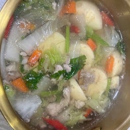 แกงจืดเต้าหู้หมูสับ