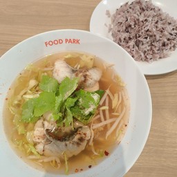 ชุดข้าว+เกาเหลาน้ำใสปลาสด