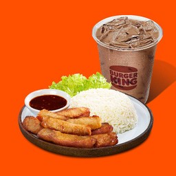 [ใหม่] ไมโลเย็น 16 ออนซ์ + ข้าวไก่แดดเดียว