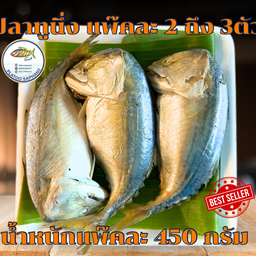 ปลาทูนึ่ง หน้างอของแท้ 450 กรัม