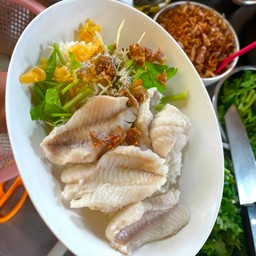 ข้าวแห้งปลาเก๋า