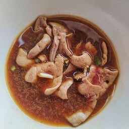 ตับเนื้อหมกลวกไม่สุกมาก