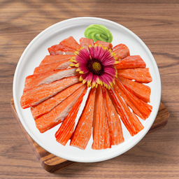 ปูอัดซาซิมิ Crab stick sashimi  蟹棒刺身
