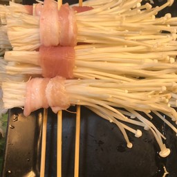 เห็ดเข็มทองพันหมู