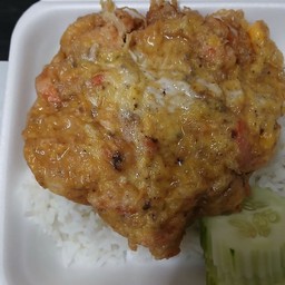 ข้าวไข่เจียวกุ้ง