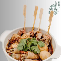 หมาล่าไต้หวันเสียบไม้