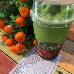 ชาเขียวนม ปั่น