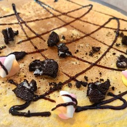 มาชเมลโล่โอริโอ้ราดช็อกโกแลต