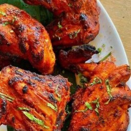 Tandoory Chicken half (from 349) ไก่ย่างสมุนไพรครื่องเทศ Halal 4pcs