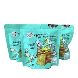 ขนมปังเนยสด รสกระเทียม 40 กรัม