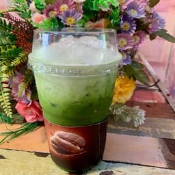 ชาเขียวนม เย็น