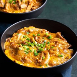 ข้าวหมูเกาหลีไข่ข้น