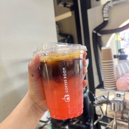 กาแฟลิ้นจี่โซดา Lychee Soda Coffee
