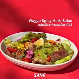 Wagyu Spicy Herb Salad
