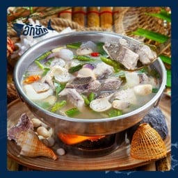ต้มยำปลากะพงน้ำใส