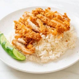 ข้าวมันไก่ทอด(พิเศษ)