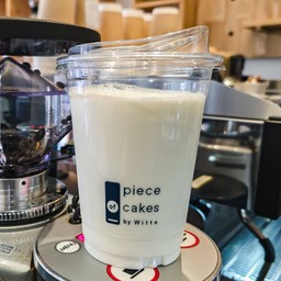 Iced White Malt Milk