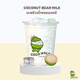 มะพร้าวน้ำหอม + นมหมีเย็น