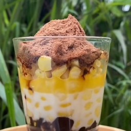 ข้าวโพดคลุกเนยนมสด โอวัลตินภูเขาไฟ