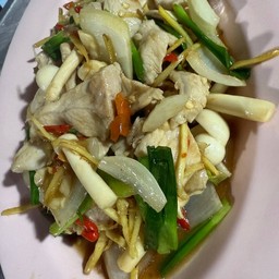 หมูผัดขิง