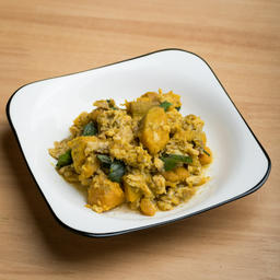 ฟักทองผัดไข่ (Stir-Fried Pumpkin with Egg)