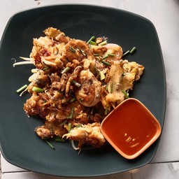 หมึกทอด