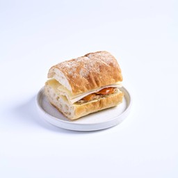 Chicken Ham Cheese & Stuffing with Cranberry Sourdough