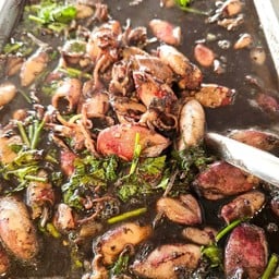 หมึกต้มน้ำดำ