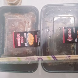 กุ้ง+แซลมอนดองซีอิ๊ว