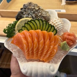 B-ซาชิมิแซลมอน7ชิ้น