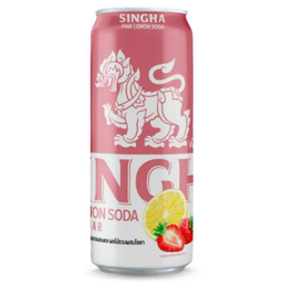 สิงห์ พิงก์เลมอนโซดา (SINGHA Pink Lemon Soda)