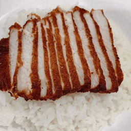 ข้าวหมูทอดเนื้อล้วน โครตพิเศษสุดๆ