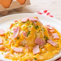 ข้าวไข่ข้นแฮม