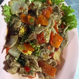 เนื้อผัดพริกไทดำ