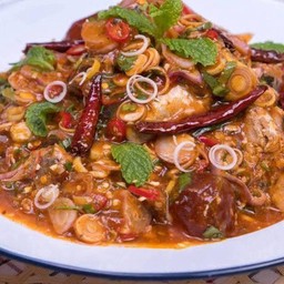 ยําปลากระป๋อง