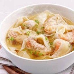 เกี๊ยวหมู + เกี๊ยวกุ้ง