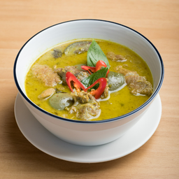 แกงเขียวหวานเนื้อน่องลาย (Green Curry with Beef Shank)