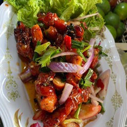 ยำไก่ย่าง