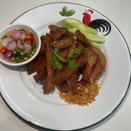 คอหมูทอด